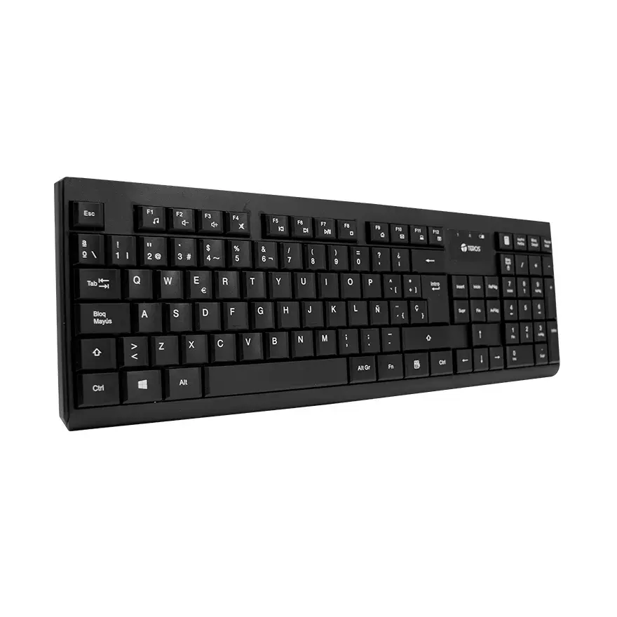 Teclado y mouse Inalámbrico Teros Multimedia 2.4GHz español-3.webp