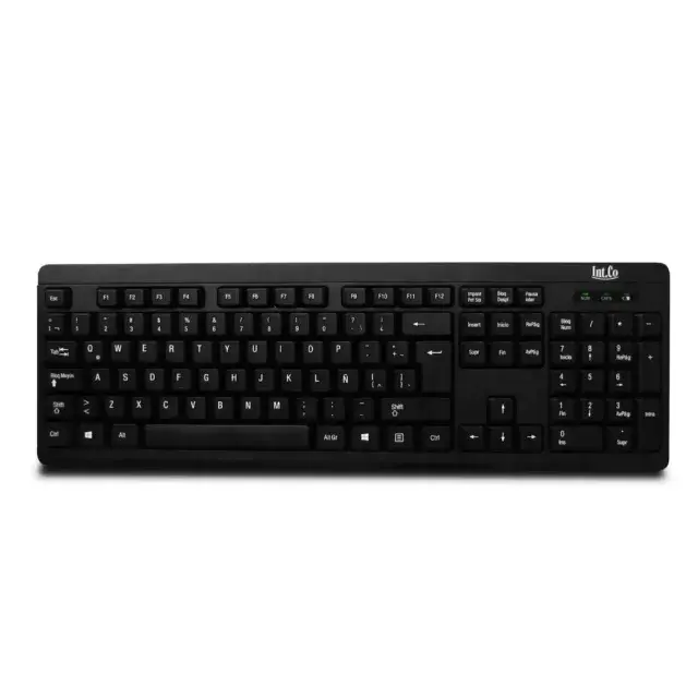 Teclado y mouse inalámbrico Intco multimedia-2.webp