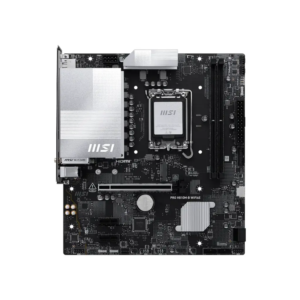 Placa Madre MSI Pro H810M-B Wifi6E s1851 DDR5-2.webp