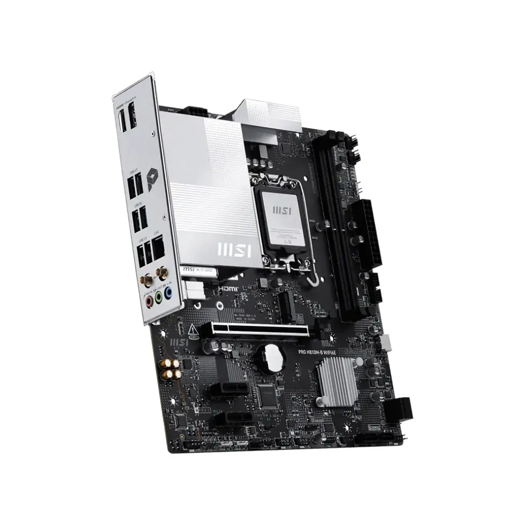 Placa Madre MSI Pro H810M-B Wifi6E s1851 DDR5.webp