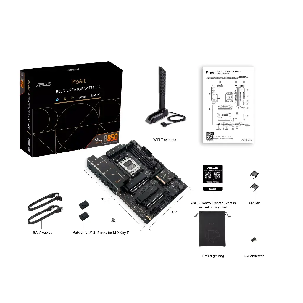 Placa madre Asus Proart B850 Creator Wifi Neo AM5-9.webp