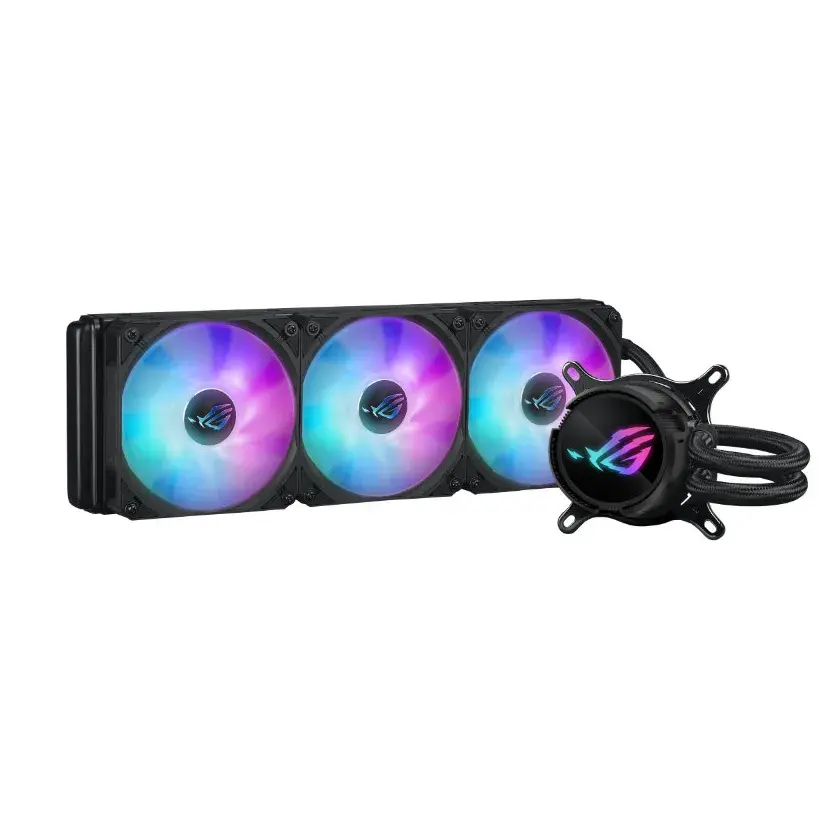 Cooler líquido Asus ROG Strix LC III 360 ARGB LCD negro-2.webp