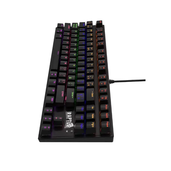 Teclado Gamer Raptor Fireclaw M87 Mecanico Switch Red Outemu-2.webp