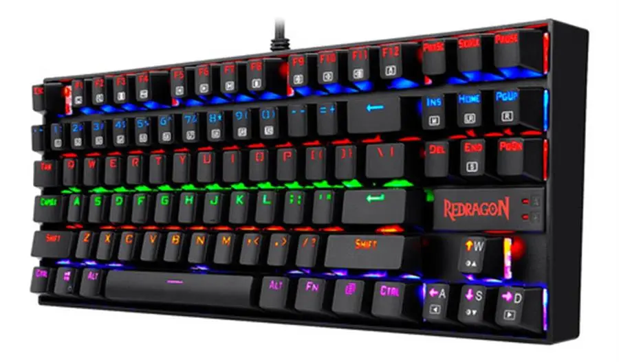 Teclado mecánico Redragon Kumara K552 Rainbow Negro-2.webp
