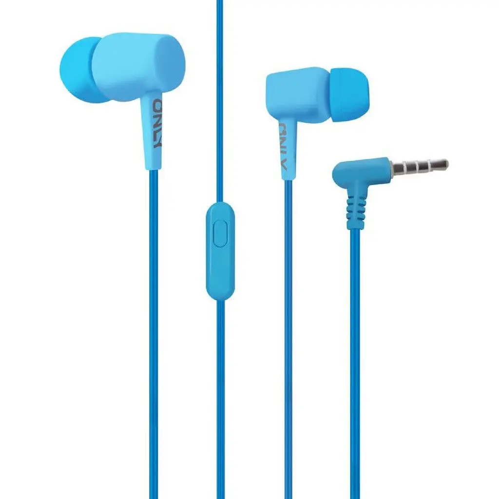 Auricular manos libres Only Summer V1 conector plug 3.5mm azul mod 18-2.webp