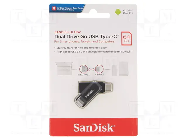 Pen drive Sandisk Ultra Dual Drive 64GB USB 3.2 tipo c-2.webp