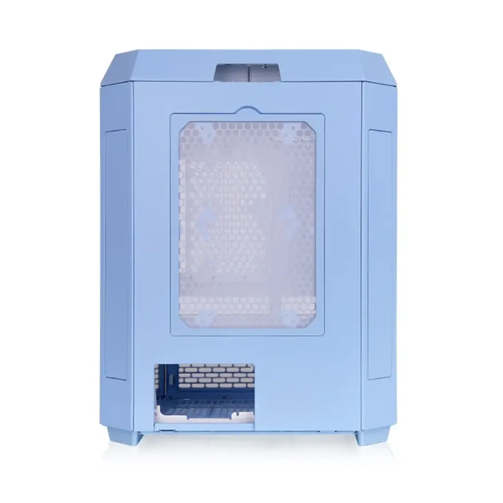 Gabinete Thermaltake The Tower 600 vidrio templado x3 Mid-Tower 2 coolers azul hortensia-3.webp