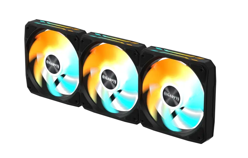 Fan Cooler Gigabyte Aorus EZ Chain Fan 120mm x 3 ARGB Negro-2.webp
