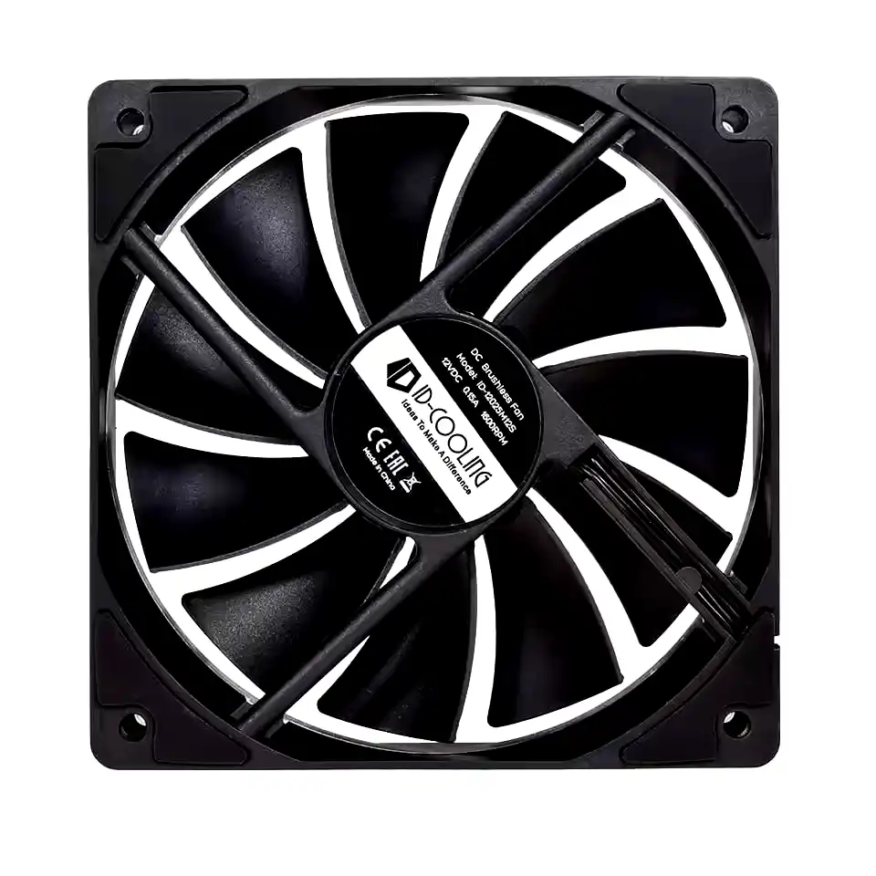 Additional Image 1: Cooler-PC-ID-Cooling-120x120mm-XF-12025-SD-K-3-1.webp