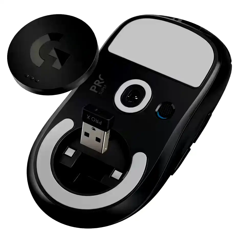 Additional Image 3: Mouse-Gamer-Logitech-G-Pro-X-Superlight-Lightspeed-Hero-25k-Negro-7-1.webp