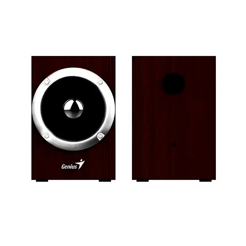 Additional Image 1: Parlantes-Genius-2.0-USB-6W-Madera-control-de-volumen-SP-HF280-2-1.webp