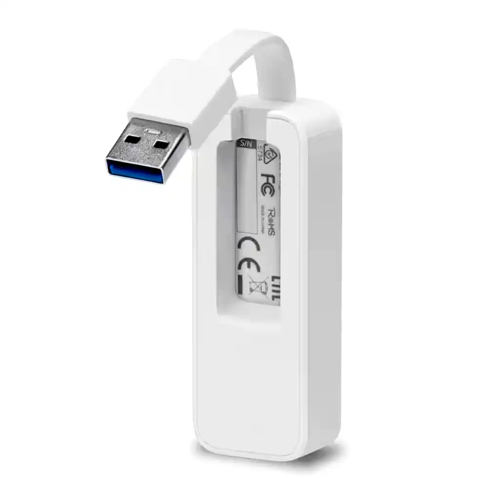 Additional Image 1: Placa-de-red-Wifi-USB-3.0-TP-LINK-UE300-RJ45-Gigabit-2-1.webp