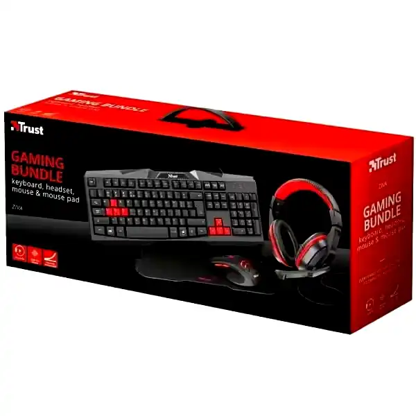 Additional Image 3: teclado-mouse-auricular-y-pad-trust-ziva-3-1.webp