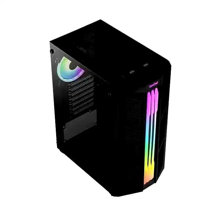 Additional Image 6: Gabinete-Aerocool-Prime-RGB-Vidrio-templado-1-cooler-ARGB-6.webp