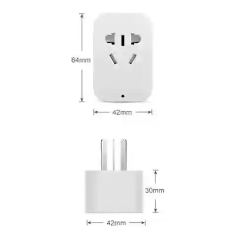 Additional Image 1: Interruptor-wifi-enchufe-220v-control-remoto-inteligente-domotica-3.webp