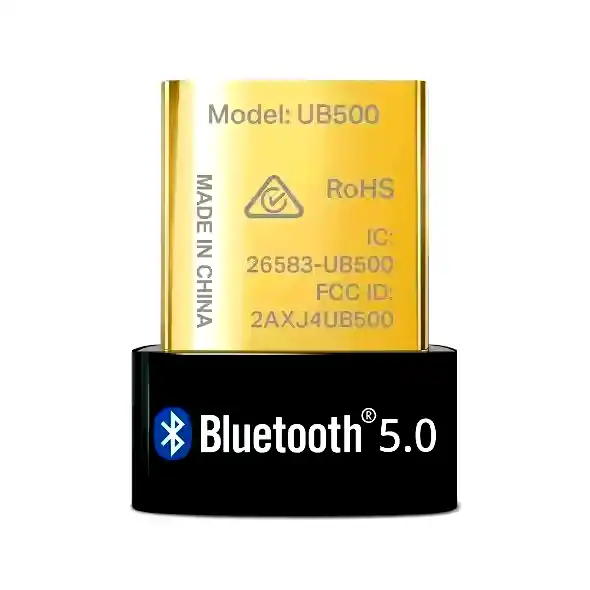 Additional Image 3: Receptor-bluetooth-5.0-usb-para-pc-O-notebook-Tp-Link-2.webp