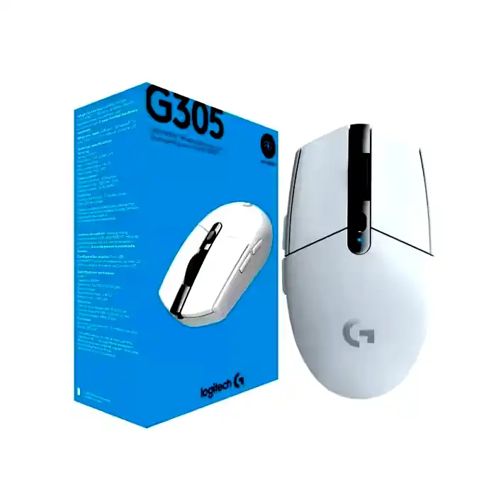 Additional Image 4: Mouse-gamer-inalambrico-Logitech-G305-12.000dpi-blanco-4.webp