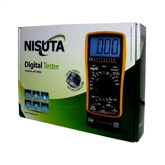 Additional Image 1: Tester-digital-todo-en-uno-energia-usb-utp-Nisuta-NSTEDI2-6.webp