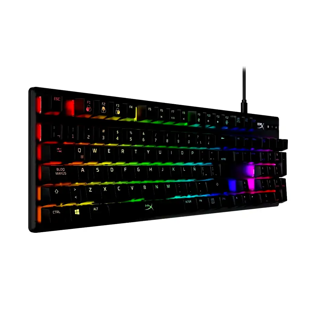 Additional Image 1: Teclado-gamer-mecanico-Hyperx-Alloy-Origins-RGB-Red-Switch-2_1.webp