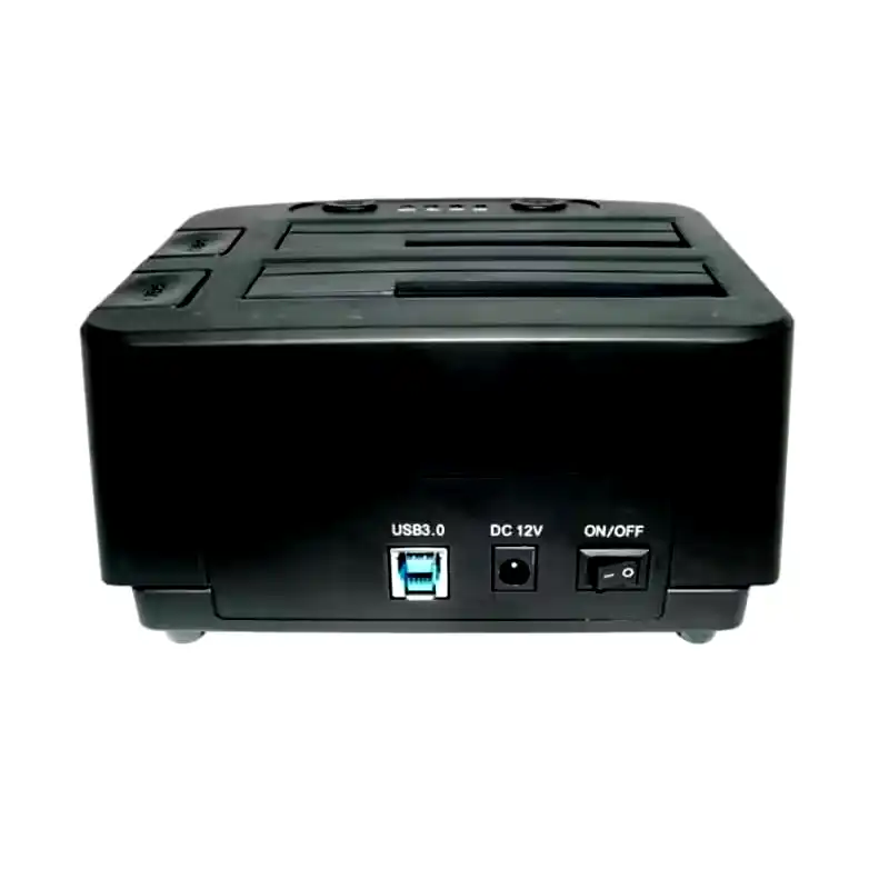 Additional Image 2: Clonador-de-discos-2.5-y-3.5-USB-3.0-docking-Nisuta-3.webp