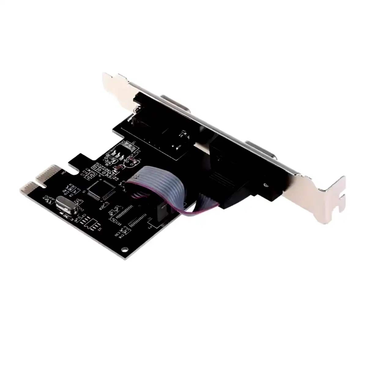 Additional Image 2: Placa-Pci-Express-2-puertos-serie-generica-3.webp