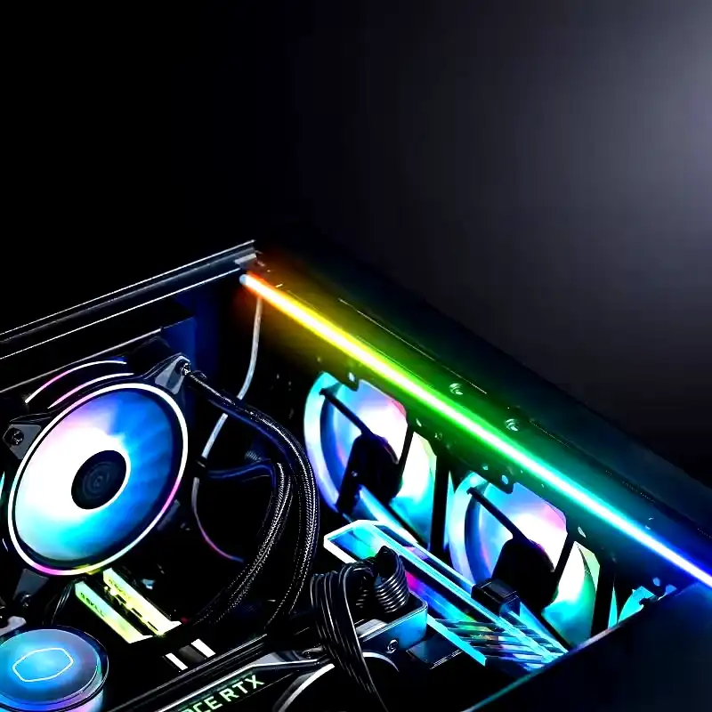 Additional Image 2: Tira-de-led-ARGB-Cooler-Master-2.webp