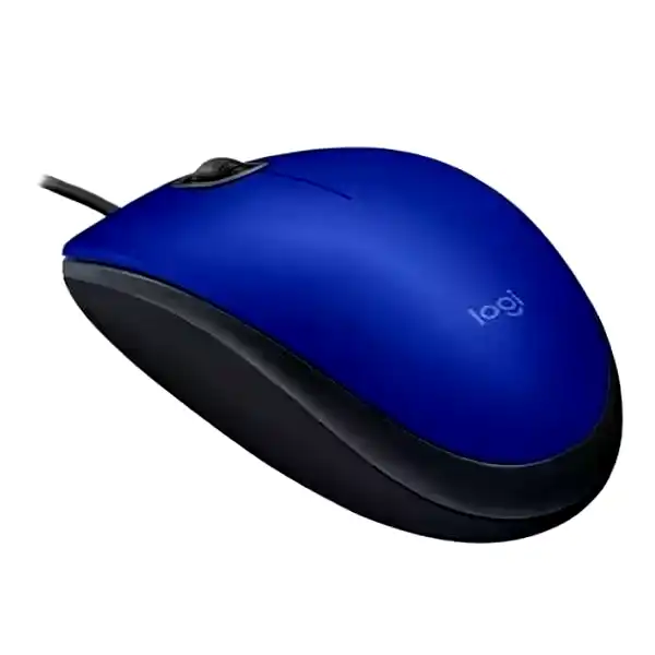 Additional Image 1: Mouse-Logitech-M110-USB-azul2.webp