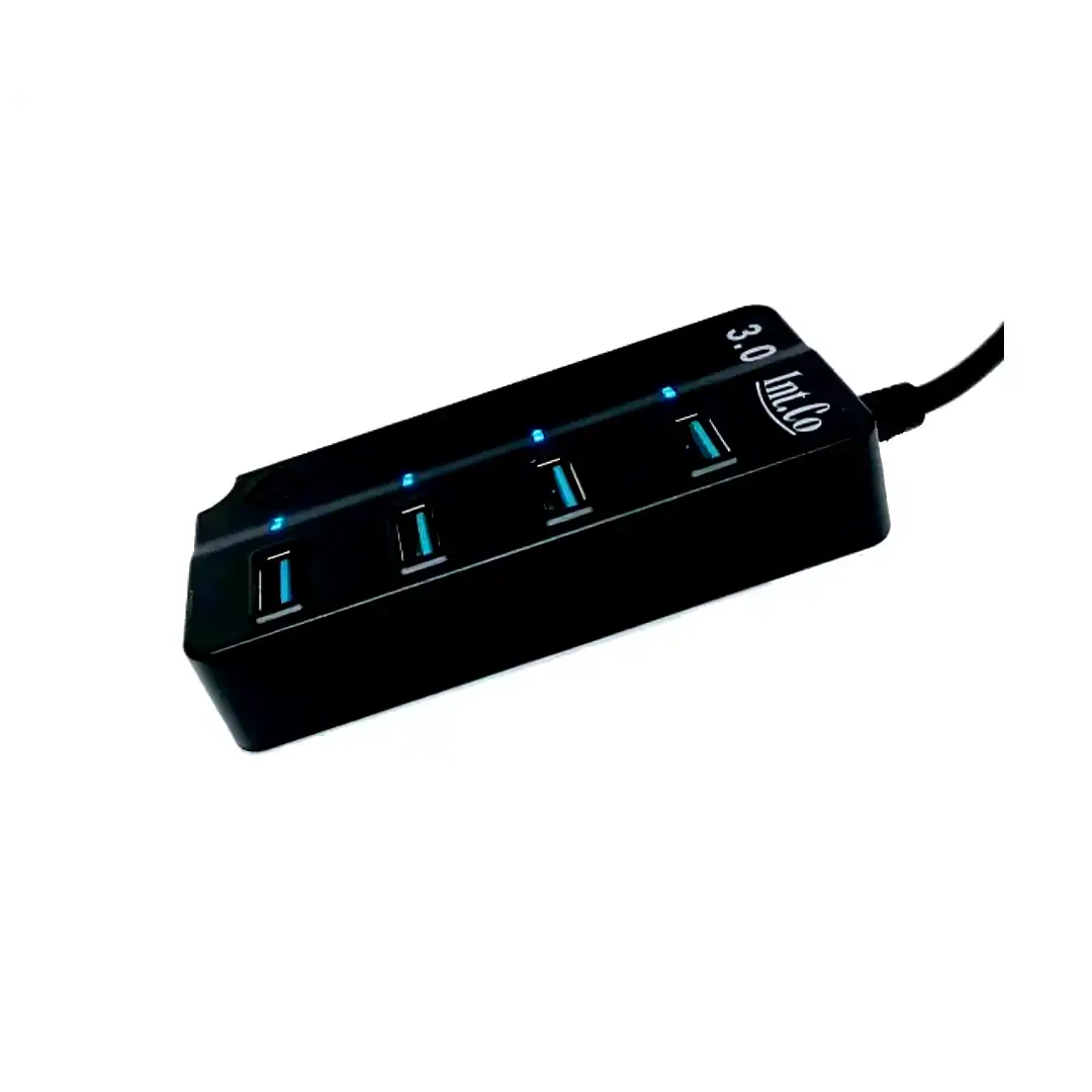 Additional Image 1: HUB-USB-3.0-de-4-Puertos-Int.co-c-interruptor-Int.co-KQ-008H-2.webp