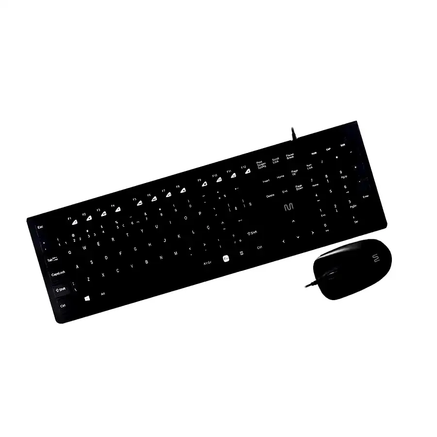 Additional Image 2: Teclado-y-Mouse-usb-Multilaser-TC240-negro-3.webp