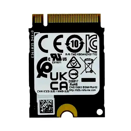 Additional Image 1: Disco-SSD-Kioxia-M.2-NVMe-PCIe-3.0-256GB-2230-30mm-bulk-1.webp