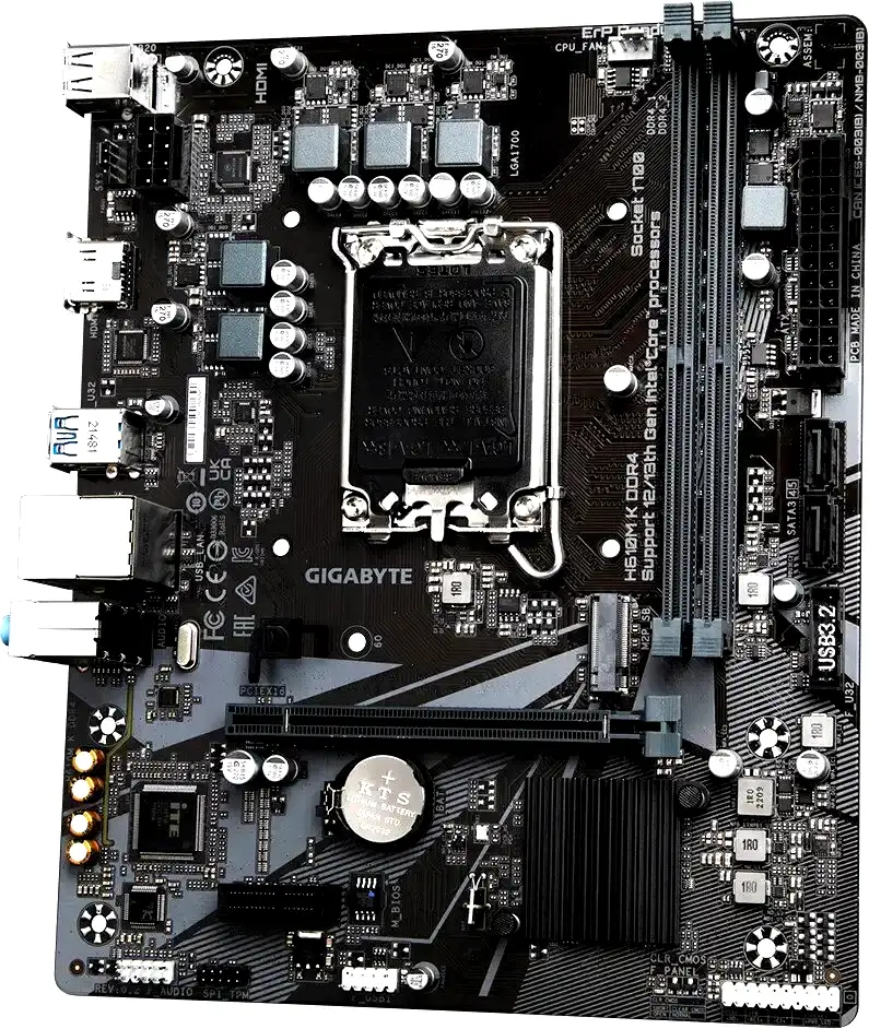Additional Image 2: Placa-madre-Gigabyte-H610M-K-DDR4-s1700-3.webp