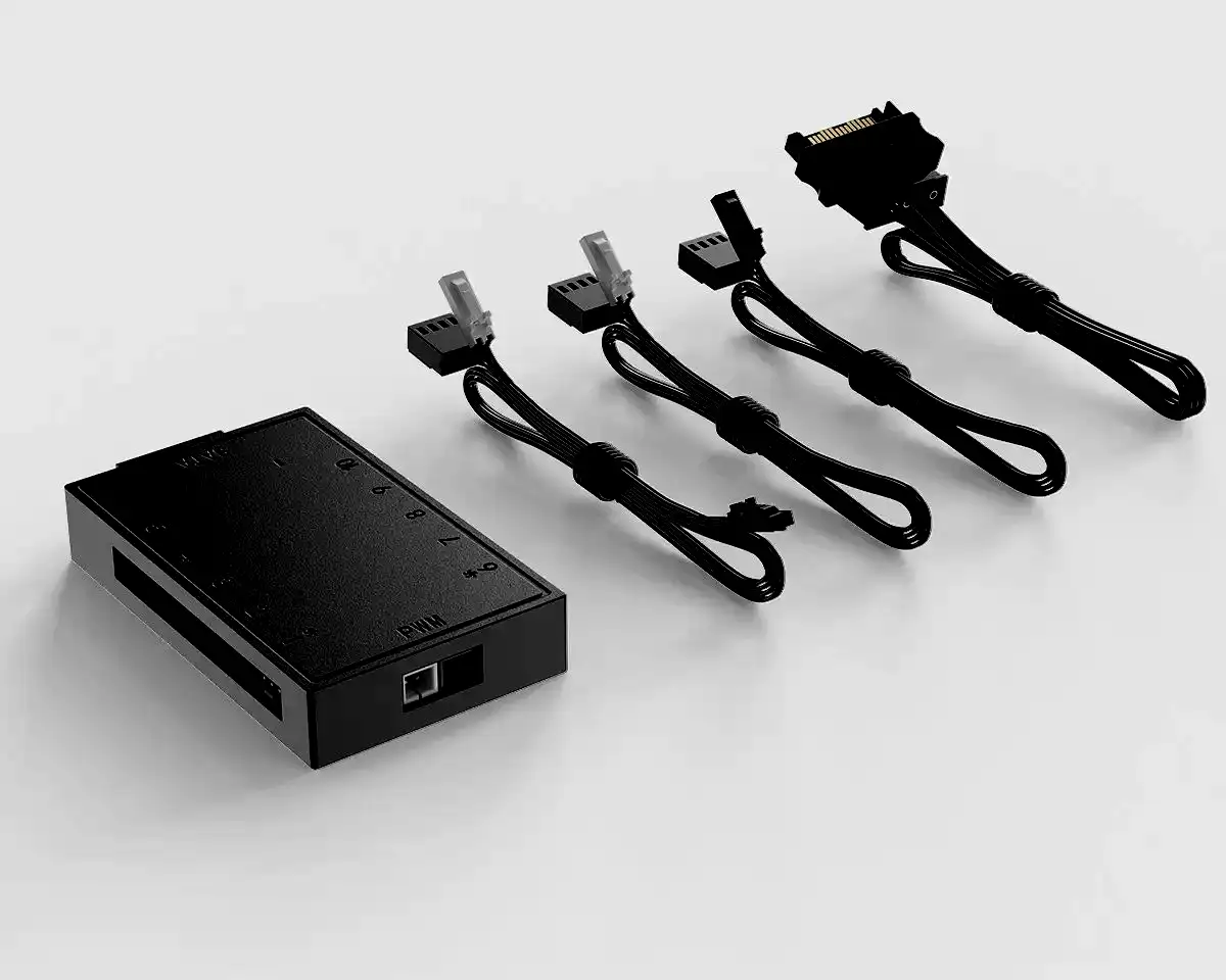 Additional Image 2: Hub-pwm-para-10-coolers-Id-Cooling-sata-a-pwm-3.webp