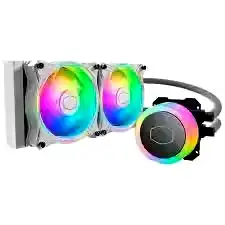 Additional Image 1: Watercooler-Cooler-Master-Masterliquid-ML240-Illusion-White-Edition-ARGB-2.webp