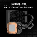 Watercooler Corsair H60x RGB ELITE 120mm Liquid CPU Cooler-3.webp