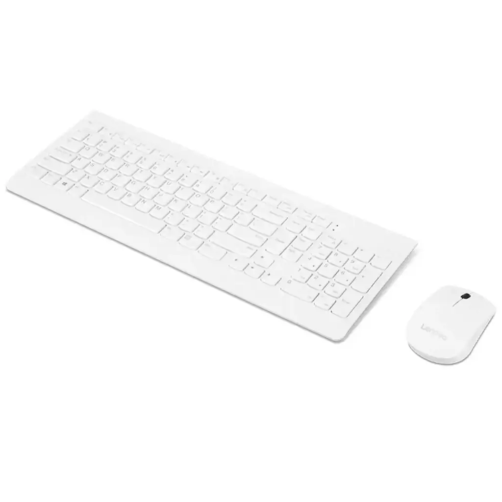 Teclado y mouse inalámbrico Lenovo 510 blanco-2.webp