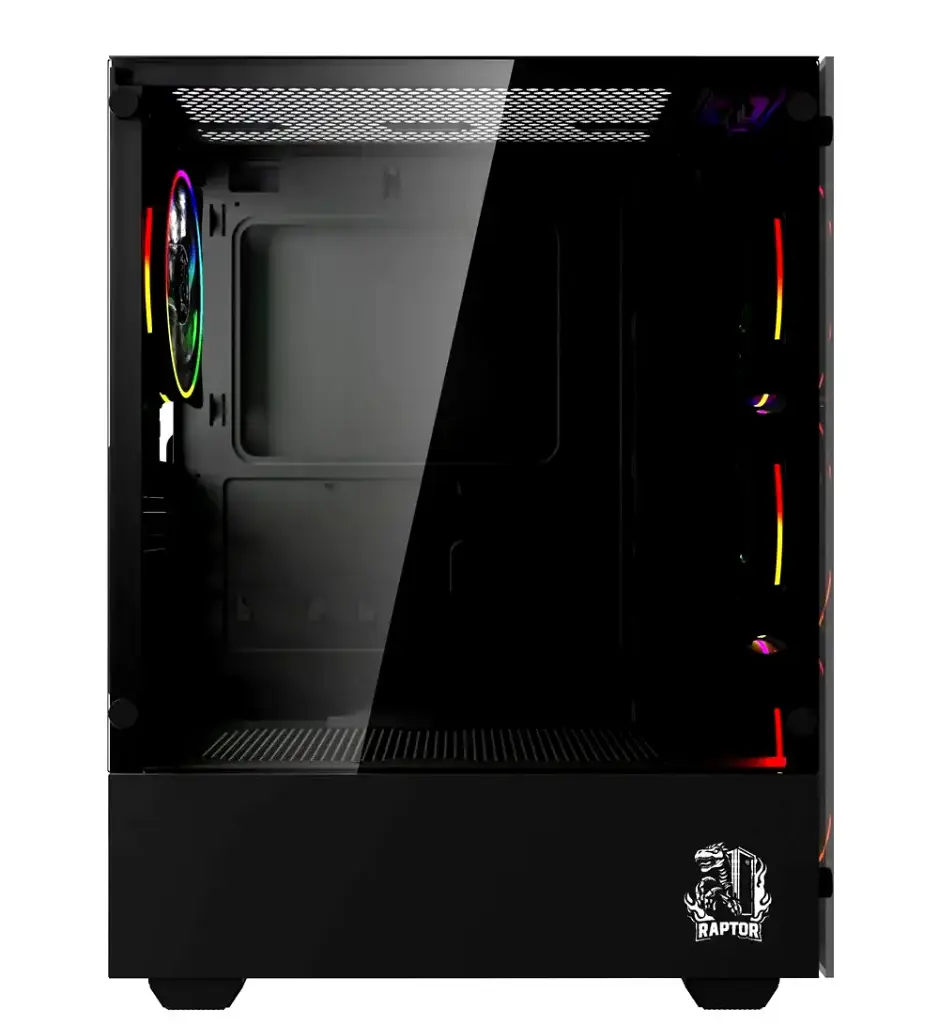 Gabinete Raptor Sentinel vidrio temp 4 coolers RGB-2.webp