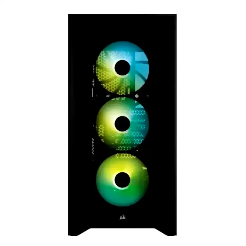 Additional Image 3: Gabinete-Corsair-4000X-ICUE-Negro-Atx-vidrio-templado-3-coolers-argb-3.webp