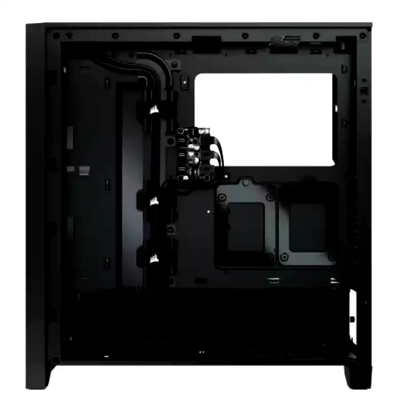 Additional Image 4: Gabinete-Corsair-4000X-ICUE-Negro-Atx-vidrio-templado-3-coolers-argb-7.webp