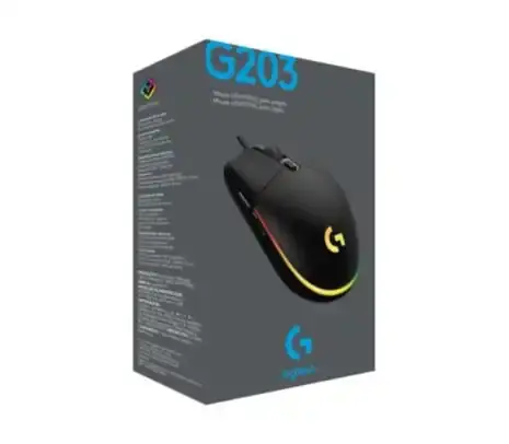 Mouse Gamer Logitech G203 8.000dpi RGB 6 botones Negro-4.webp