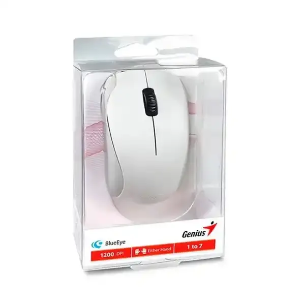 Mouse Genius NX-7000 Inalambrico blanco 1200dpi -4.webp