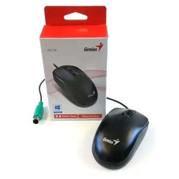 Mouse Genius DX-110 conector PS2 1000Dpi-2.webp