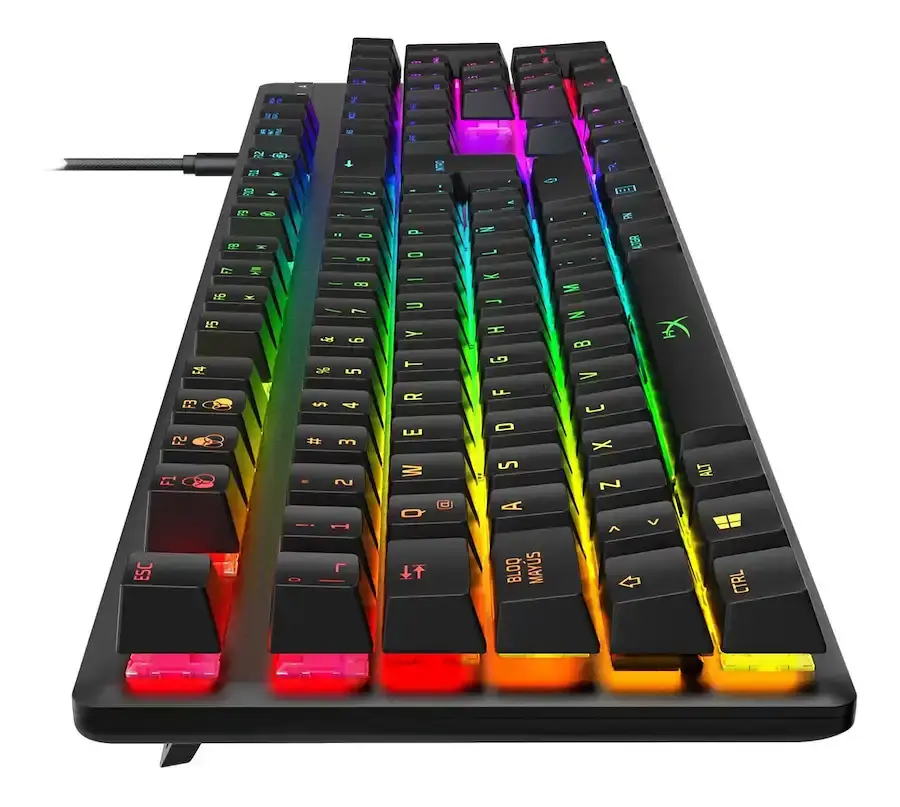 Teclado gamer mecánico Hyperx Alloy Origins RGB Red Switch HX-KB6RDX-LA-3.webp
