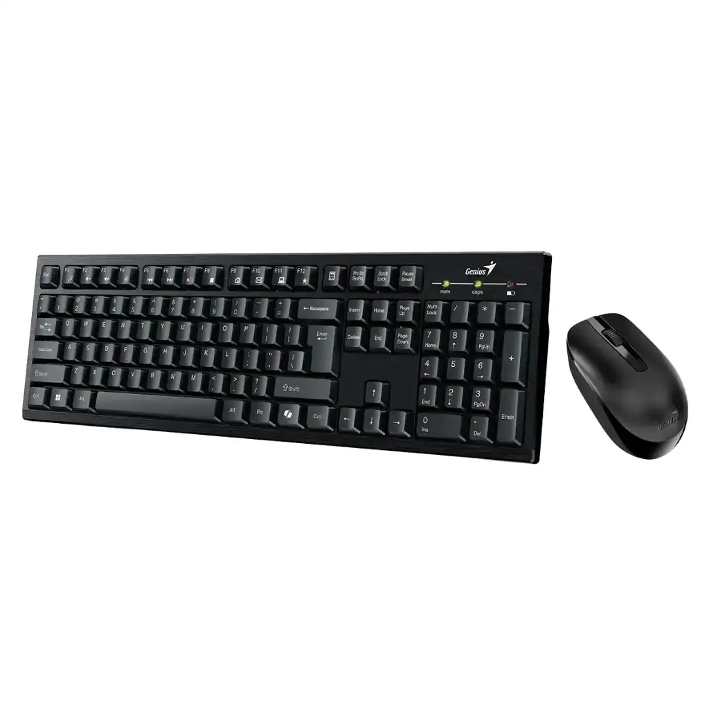 Teclado y mouse USB Genius KM-8101 negro-2.webp