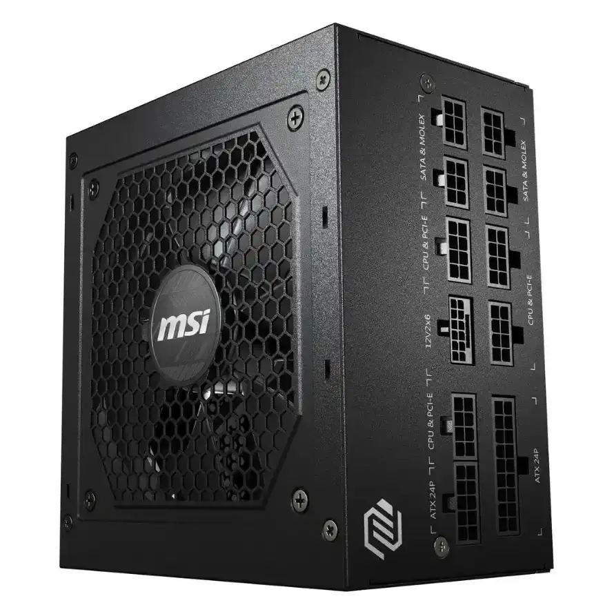 Fuente pc MSI MAG A750GL 750W 80 Plus Gold PCIe 5 ATX-7.webp