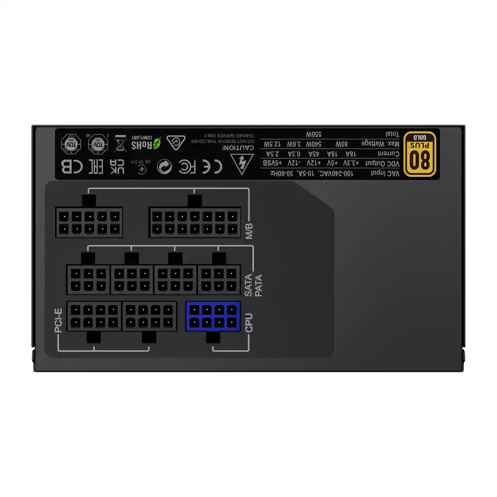 Fuente pc Gamemax 550W 80 Plus Gold GX-550 Modular ATX-5.webp