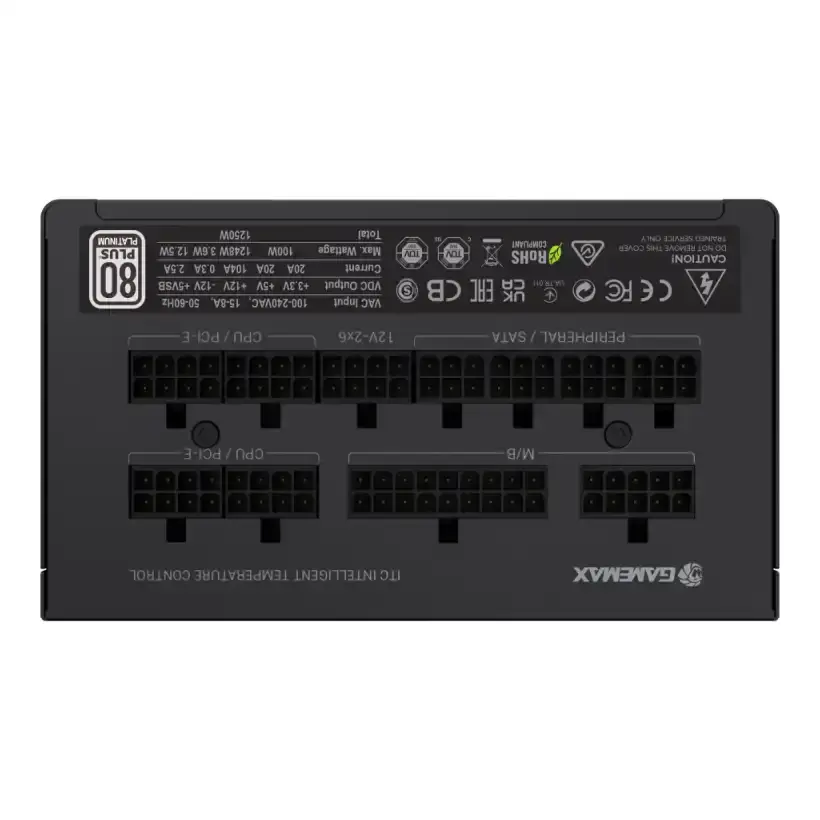 Fuente pc Gamemax 1250W 80 Plus Platinum GX-1250 Pro-4.webp
