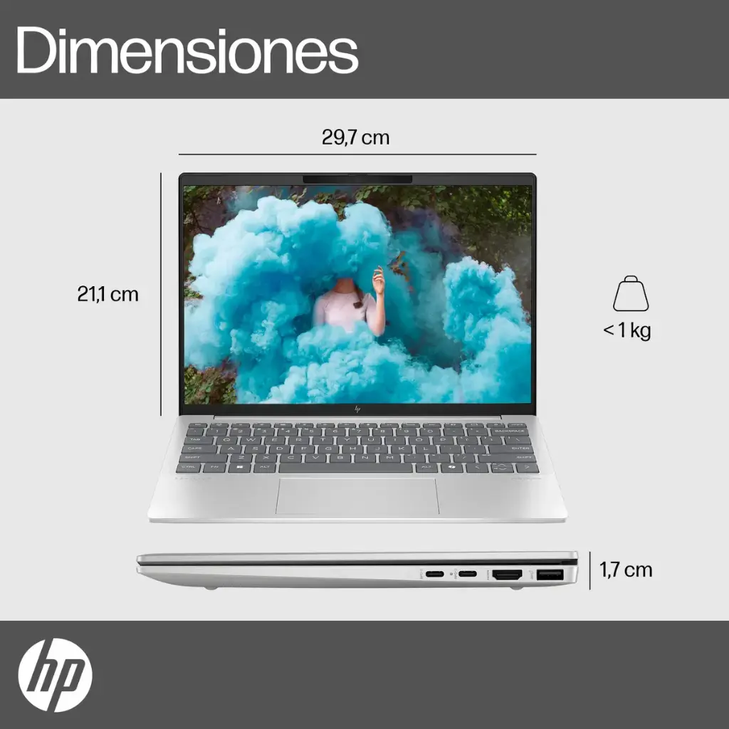 Notebook HP 13 Pavilion Aero AMD Ryzen 5 8640 16GB SSD 512GB W11G-6.webp