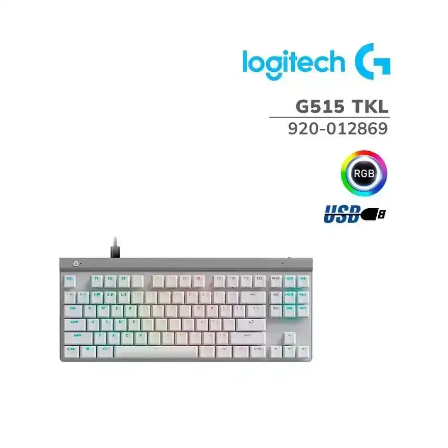 Teclado Mecánico Logitech G515 TKL Blanco RGB-4.webp