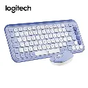 Teclado y mouse Inalámbrico Logitech POP Icon Lila-2.webp