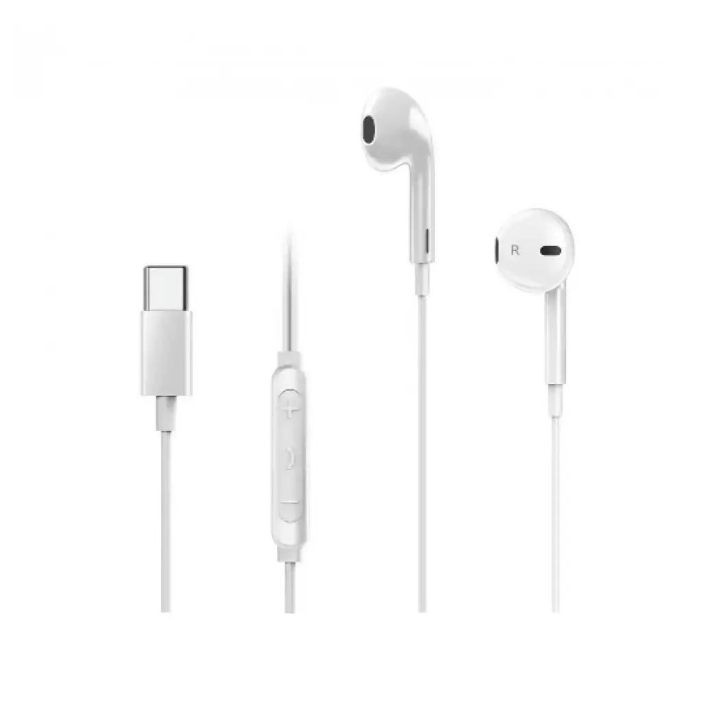 Auriculares USB tipo C Genius HS-M365W blanco control llamadas-2.webp